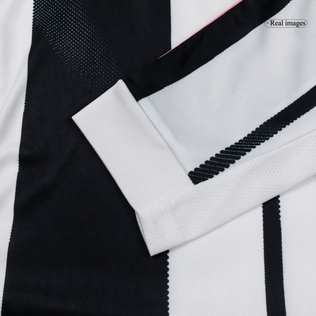 Juventus pánsky domáci futbalový dres s dlhými rukávmi 2025/26