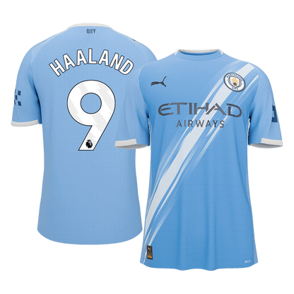 Manchester City pánsky domáci futbalový dres 2025/26 - HAALAND #9 (Prémiová kvalita)