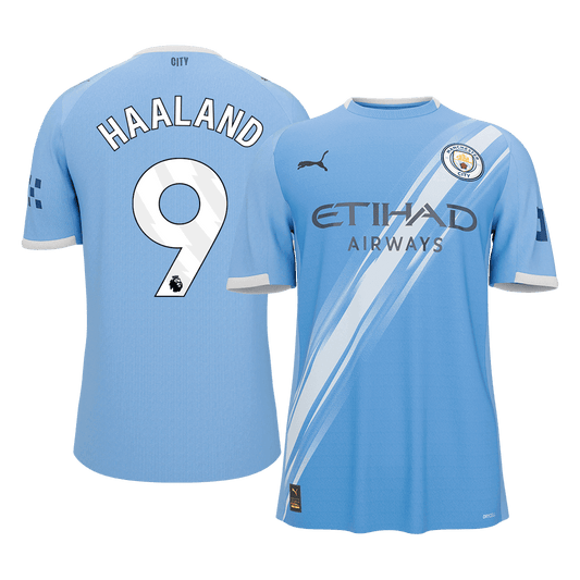 Manchester City pánsky domáci futbalový dres 2025/26 - HAALAND #9 (Prémiová kvalita)