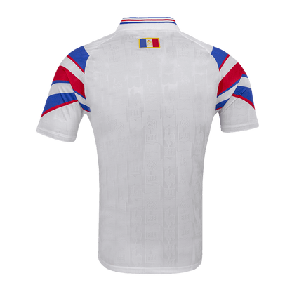 Francúzsko pánsky vonkajší retro futbalový dres 1996