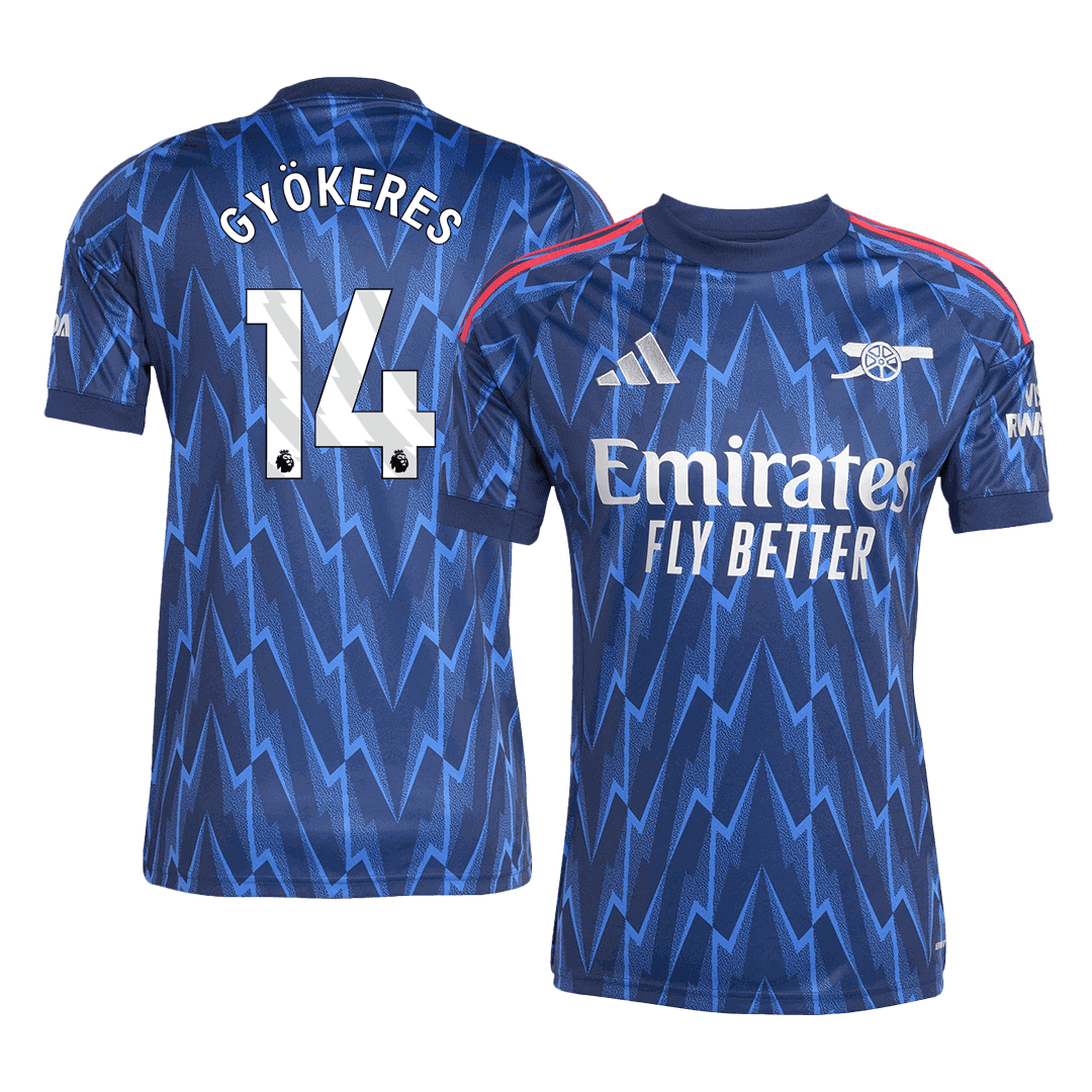Pánske Futbalový Dres Arsenal Vonkajší 2025/26 - GYÖKERES #14