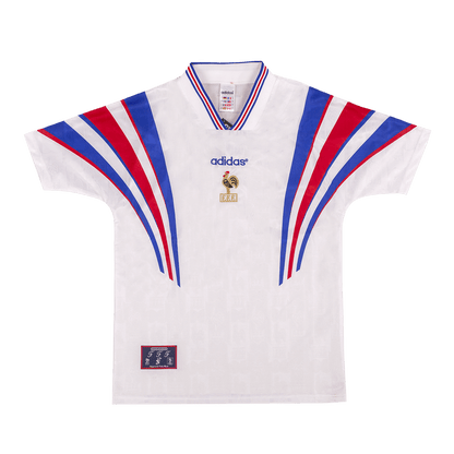 Francúzsko pánsky vonkajší retro futbalový dres 1996