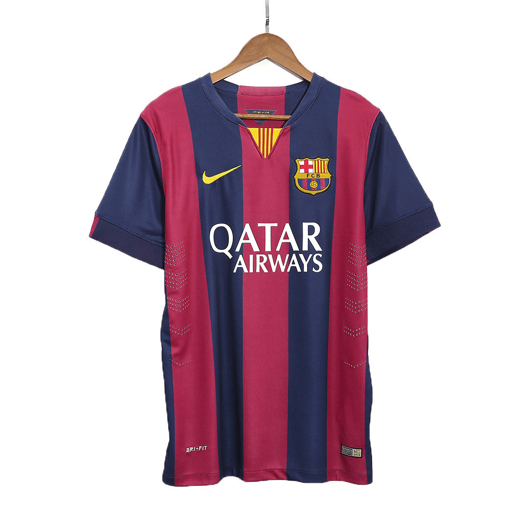 Barcelona pánsky domáci retro futbalový dres 2014/15 - NEYMAR JR #11