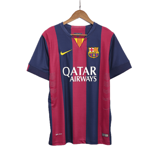 Barcelona pánsky domáci retro futbalový dres 2014/15