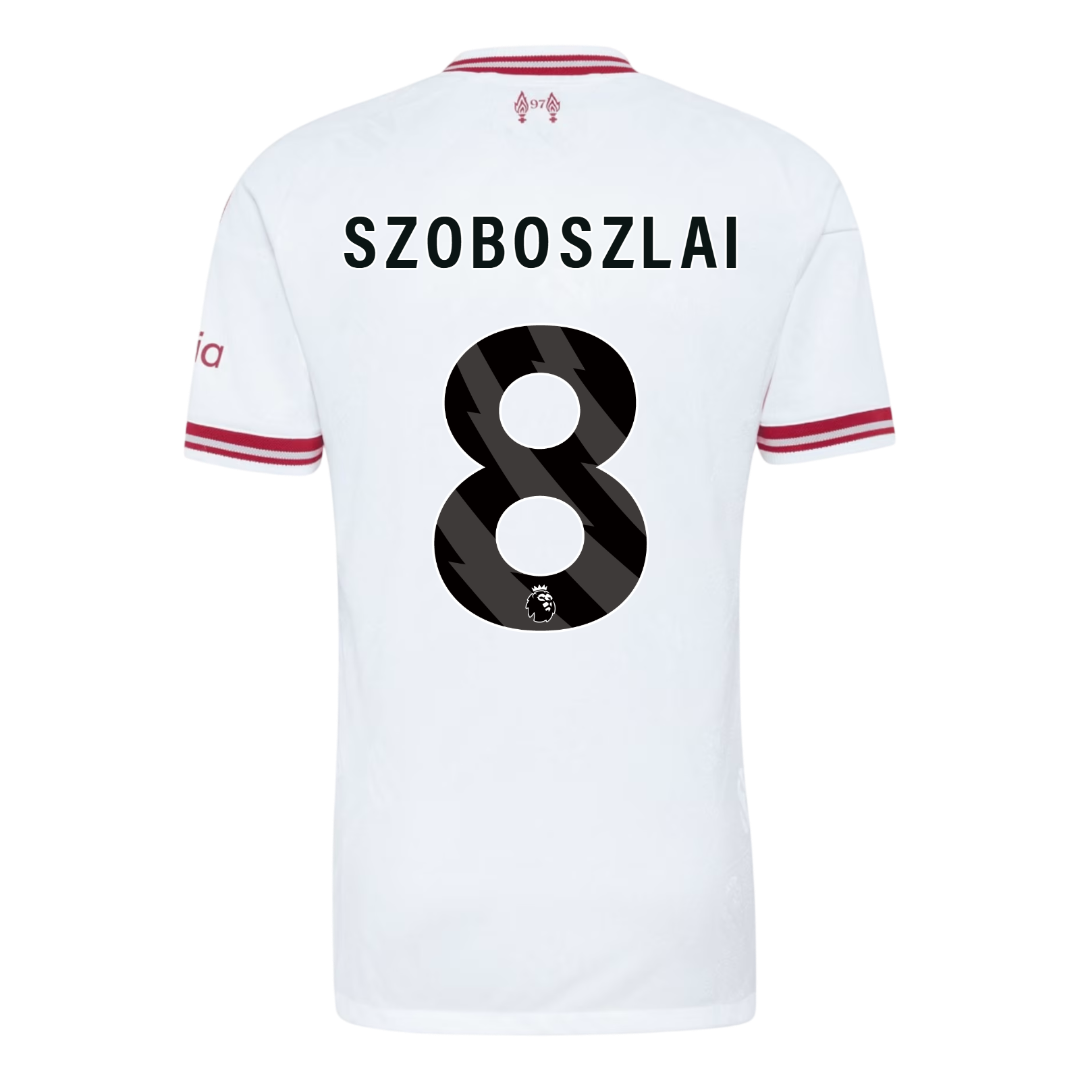 Liverpool pánsky Vonkajší futbalový dres 2026/27 – SZOBOSZLAI #8 [hráčska verzia]