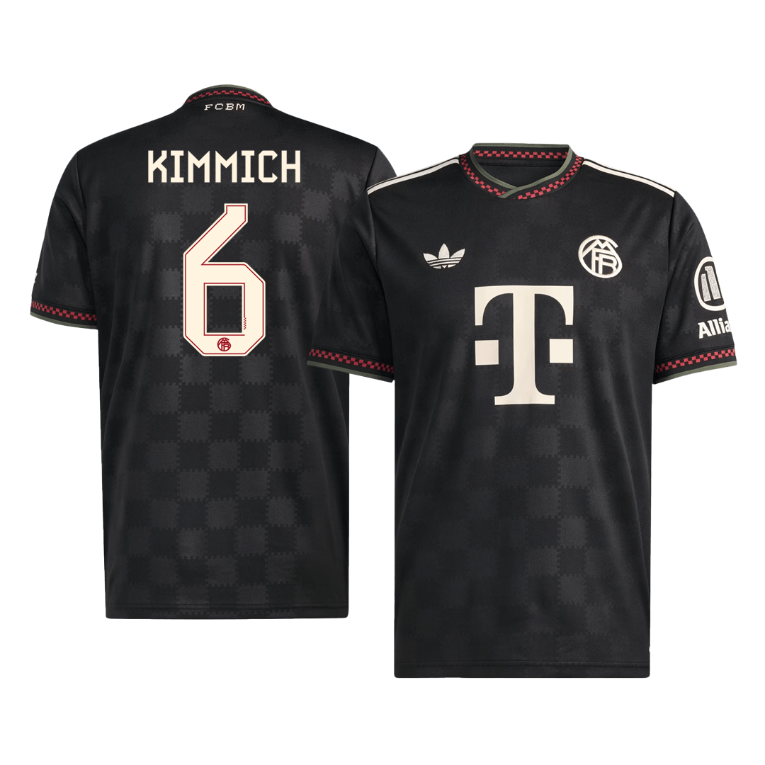 Bayern Mníchov pánsky tretí futbalový dres 2025/26 - KIMMICH #6