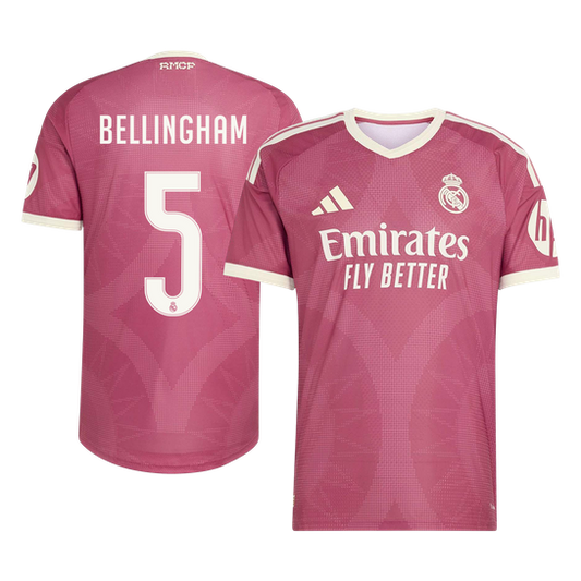 Real Madrid pánsky Tretí futbalový dres 2026/27 – BELLINGHAM #5 [hráčska verzia]