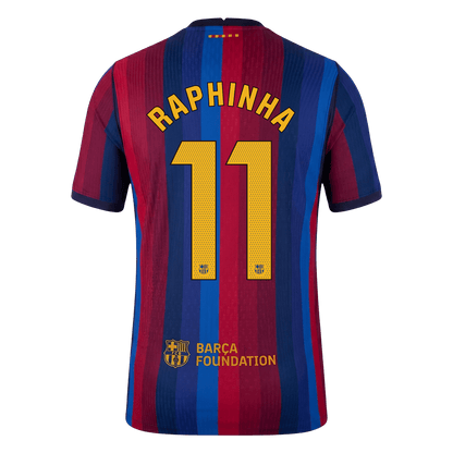 Barcelona pánsky domáci futbalový dres 2026/27 – RAPHINHA #11 [hráčska verzia]