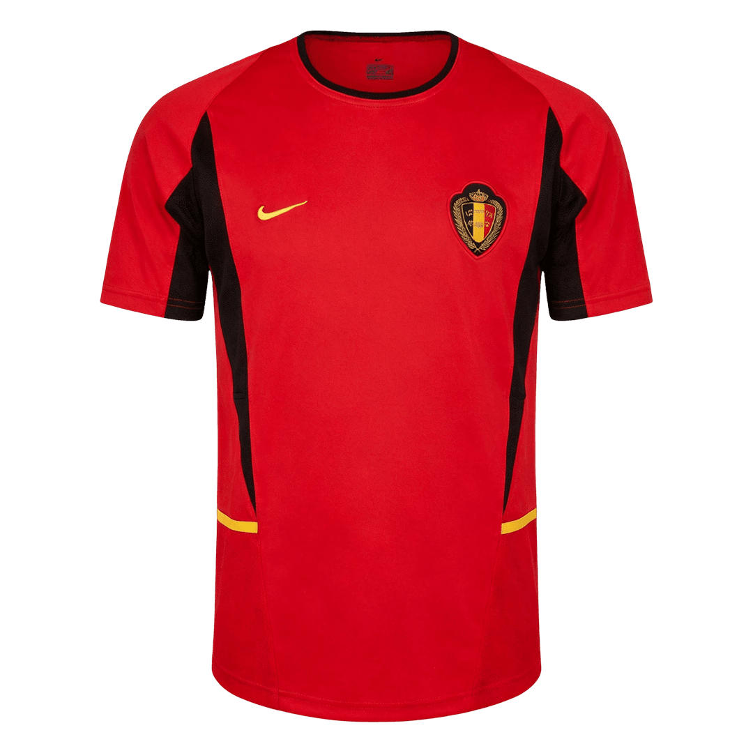 Pánske Retro Futbalový Dres Belgicko Domáci MS 2002