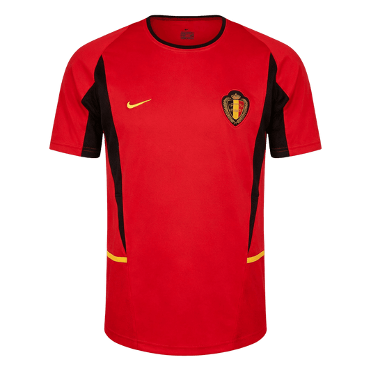Pánske Retro Futbalový Dres Belgicko Domáci MS 2002