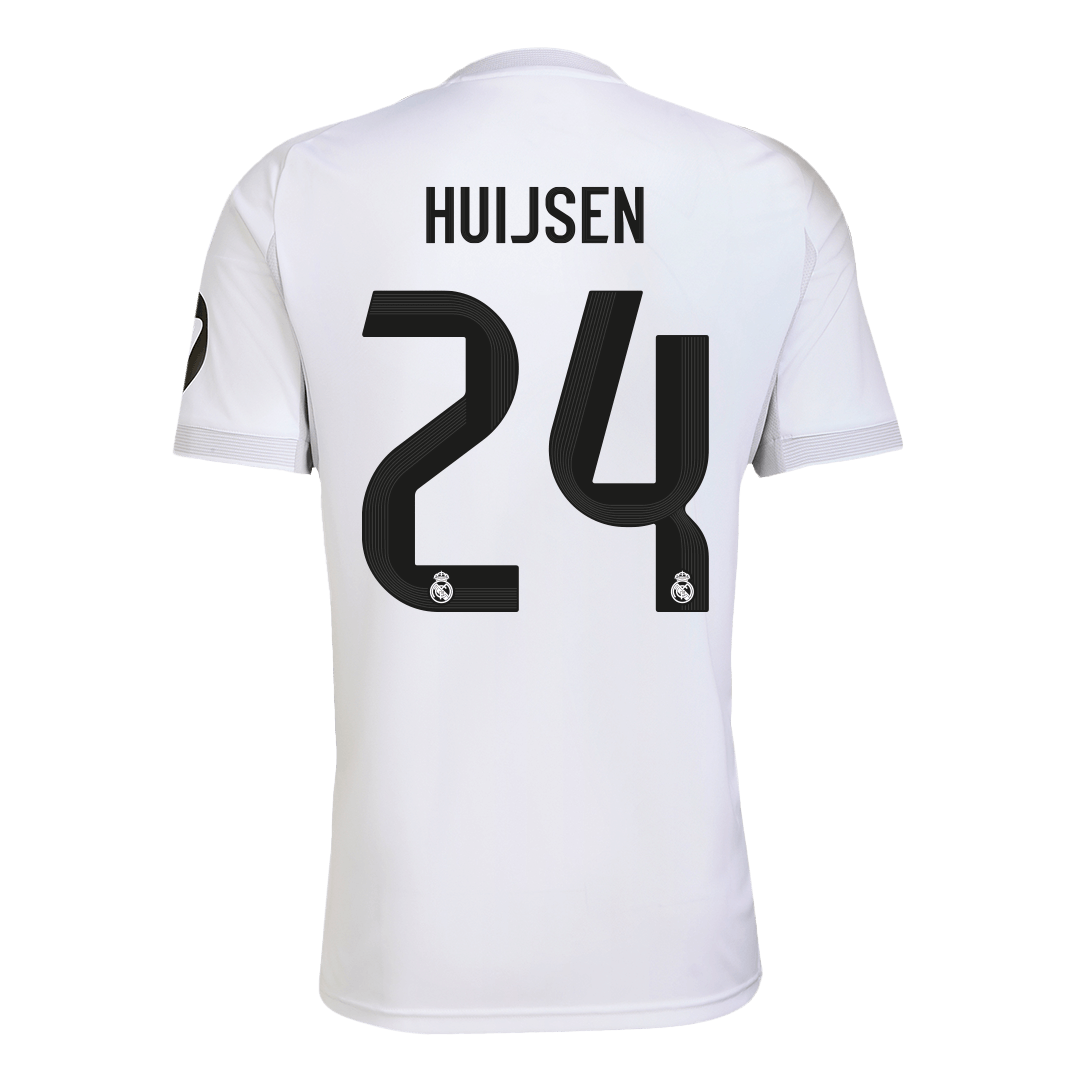 Real Madrid pánsky domáci futbalový dres 2025/26 - HUIJSEN #24 (Prémiová kvalita)