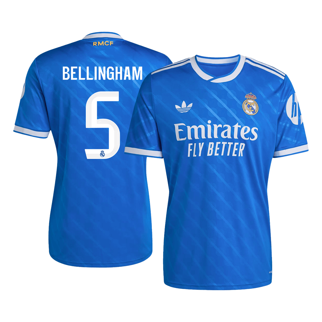 Real Madrid pánsky tretí futbalový dres 2025/26 - BELLINGHAM #5