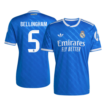 Real Madrid pánsky tretí futbalový dres 2025/26 - BELLINGHAM #5