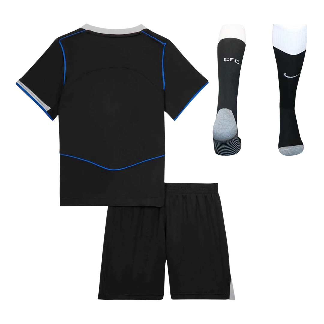 Chelsea detský tretí futbalový komplet 2025/26