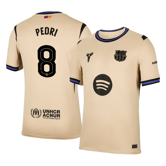Barcelona pánsky vonkajší futbalový dres 2025/26 UCL - PEDRI #8