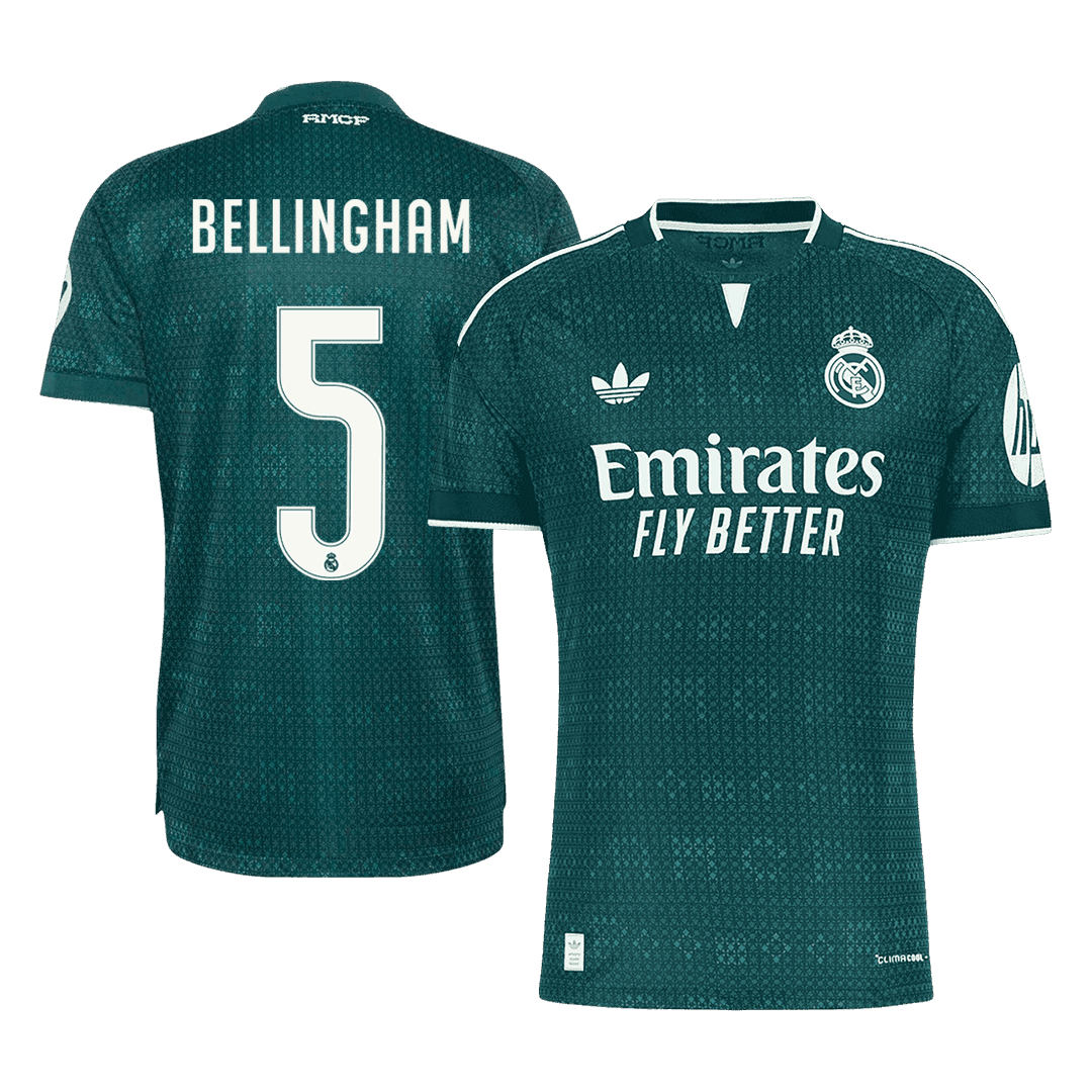 Real Madrid pánsky vonkajší futbalový dres 2026/27 – BELLINGHAM #5 [hráčska verzia]