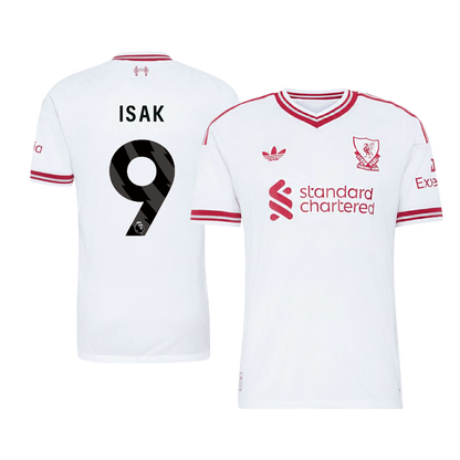 Liverpool pánsky Vonkajší futbalový dres 2026/27 – ISAK #9 [hráčska verzia]