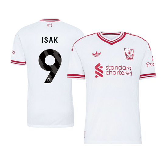Liverpool pánsky Vonkajší futbalový dres 2026/27 – ISAK #9 [hráčska verzia]