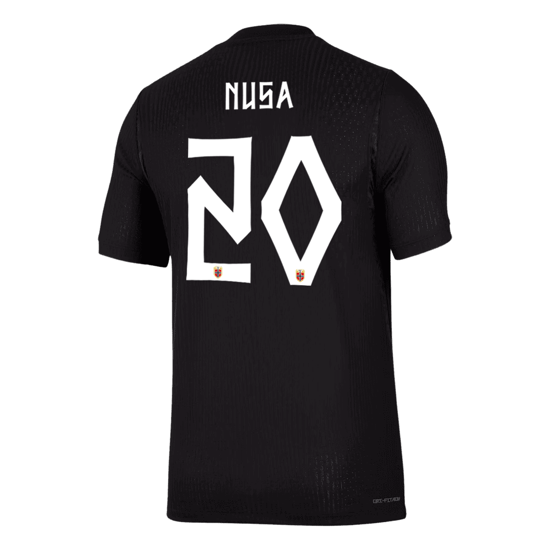 Nórsko pánsky vonkajší futbalový dres MS 2026 - NUSA #20 [hráčska verzia]