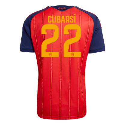 Pánske Futbalový Dres Španielsko Domáci MS 2026 Hráčska Verzia - CUBARSÍ #22