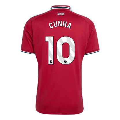 Manchester United pánsky Domáci futbalový dres 2026/27 – CUNHA #10