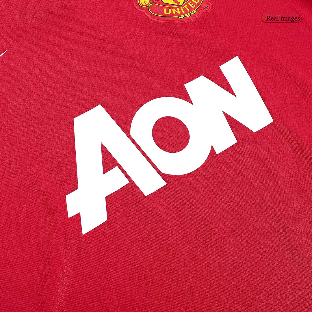 Pánske Retro Futbalový Dres Manchester United Domáci 2011/12
