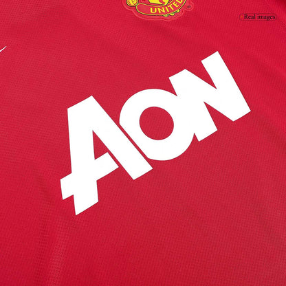 Pánske Retro Futbalový Dres Manchester United Domáci 2011/12