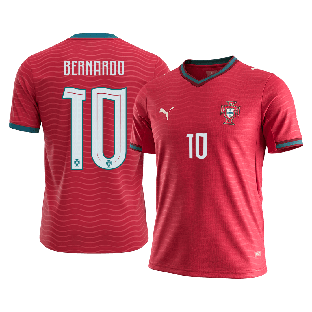 Portugalsko pánsky domáci futbalový dres MS 2026 - BERNARDO #10 (Prémiová kvalita)