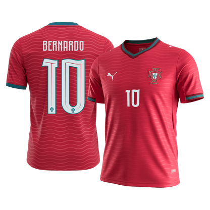 Portugalsko pánsky domáci futbalový dres MS 2026 - BERNARDO #10 (Prémiová kvalita)