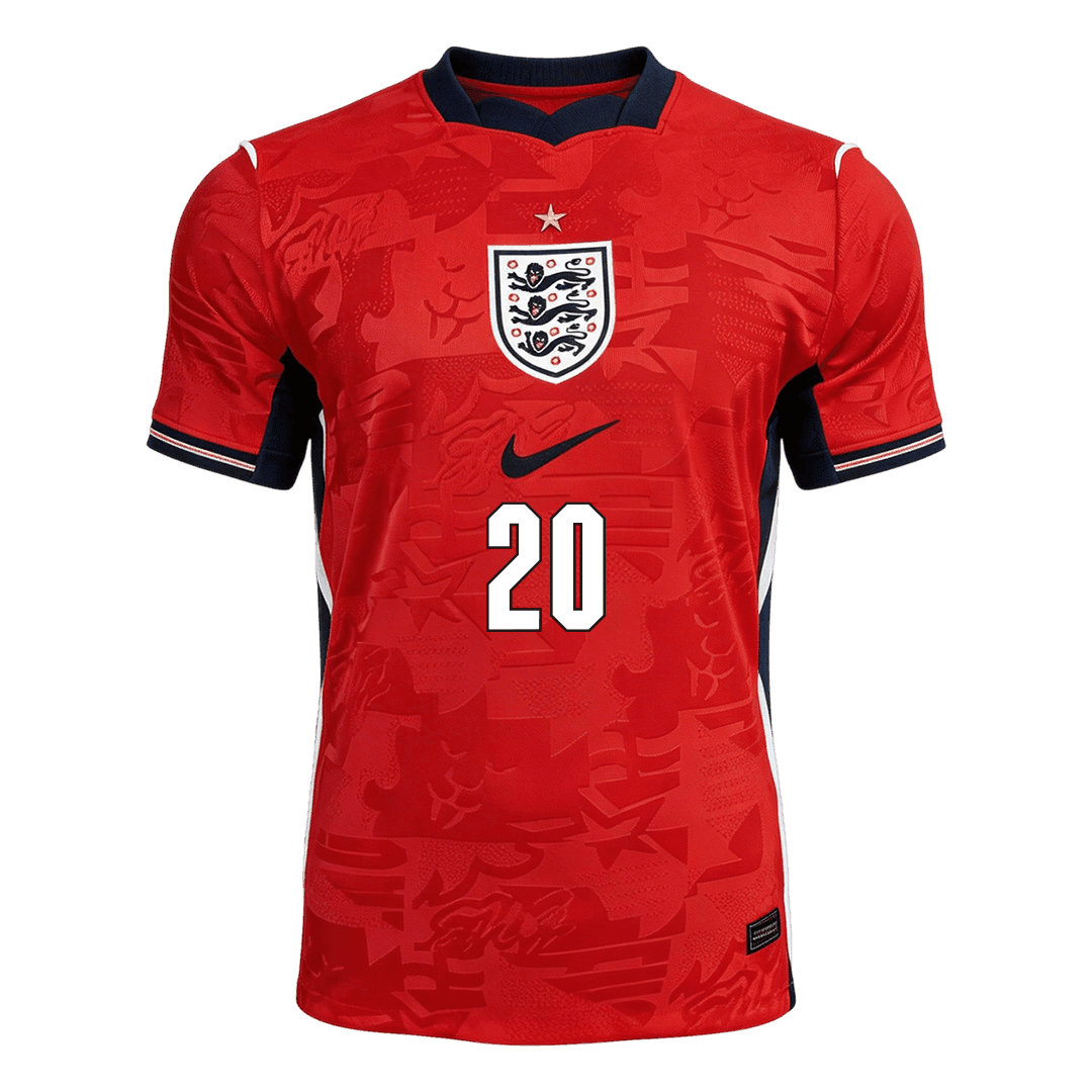 Anglicko pánsky vonkajší futbalový dres MS 2026 - PALMER #20 [hráčska verzia]