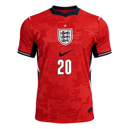 Anglicko pánsky vonkajší futbalový dres MS 2026 - PALMER #20 [hráčska verzia]