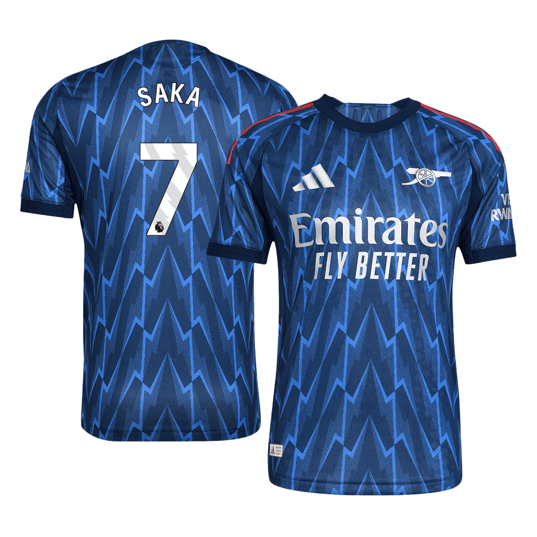 Pánske Futbalový Dres Arsenal Vonkajší 2025/26 Hráčska Verzia - SAKA #7