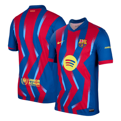 Barcelona pánsky štvrtý futbalový dres 2025/26 [hráčska verzia]