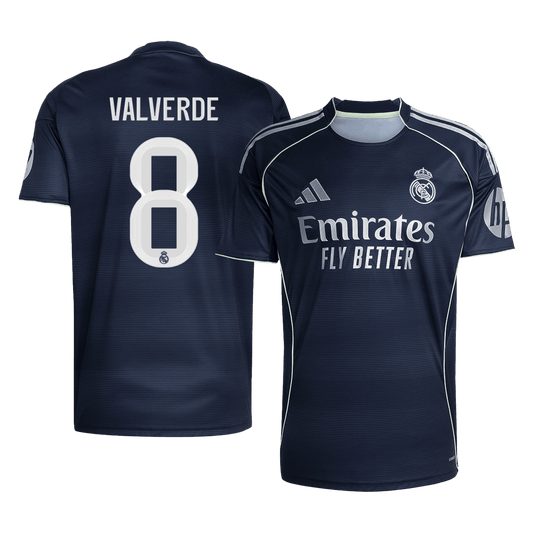 Real Madrid pánsky vonkajší futbalový dres 2025/26 - VALVERDE #8 (Prémiová kvalita)