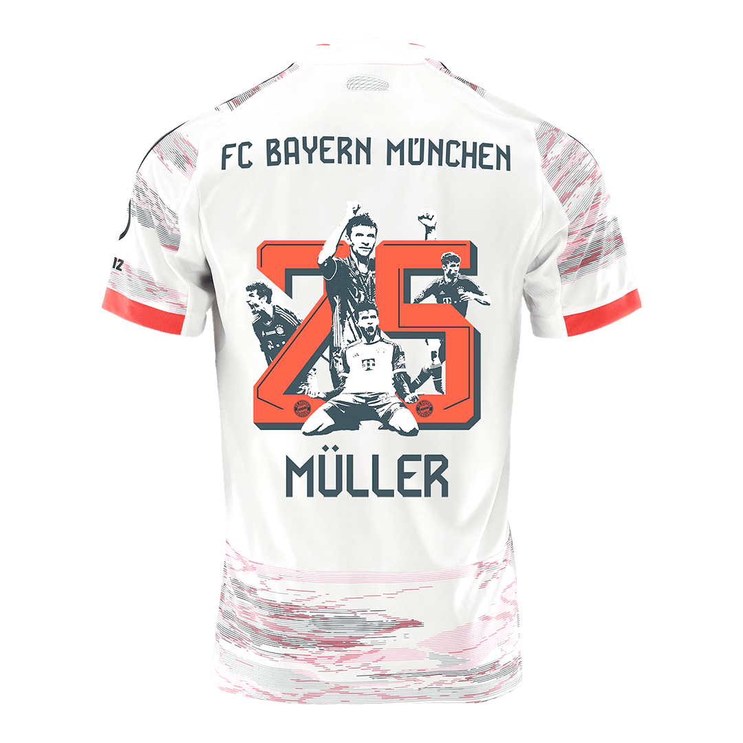 Bayern Mníchov pánsky vonkajší futbalový dres 2025/26 - MÜLLER Special #25