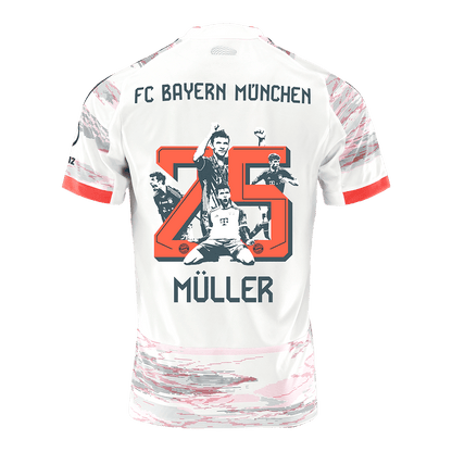 Bayern Mníchov pánsky vonkajší futbalový dres 2025/26 - MÜLLER Special #25