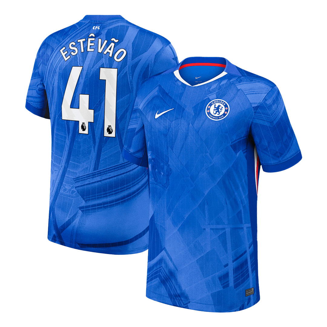 Chelsea pánsky domáci futbalový dres 2025/26 - ESTÊVÃO #41 (Prémiová kvalita)