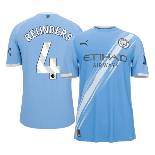 Manchester City pánsky domáci futbalový dres 2025/26 - REIJNDERS #4 (Prémiová kvalita)