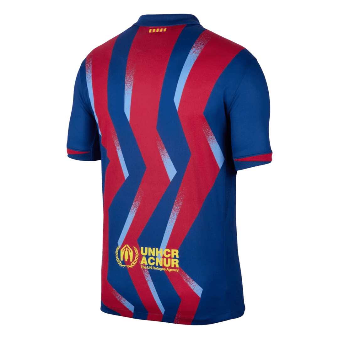 Barcelona pánsky štvrtý futbalový dres 2025/26