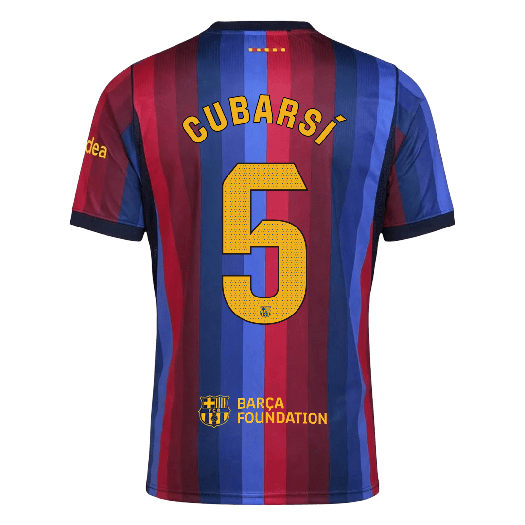 Barcelona pánsky domáci futbalový dres 2026/27 – CUBARSÍ #5