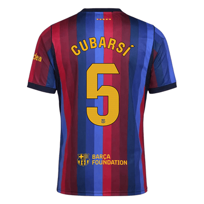 Barcelona pánsky domáci futbalový dres 2026/27 – CUBARSÍ #5