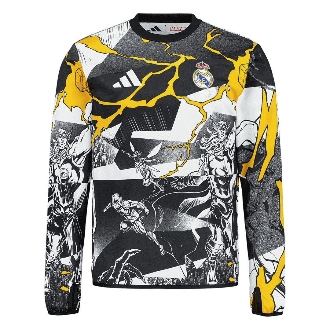 Real Madrid pánsky futbalový dres s dlhými rukávmi 2025/26