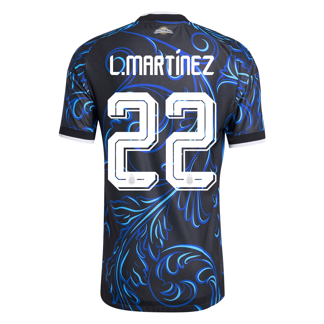 Pánske Futbalový Dres Argentína Vonkajší MS 2026 Hráčska Verzia - L. MARTÍNEZ #22