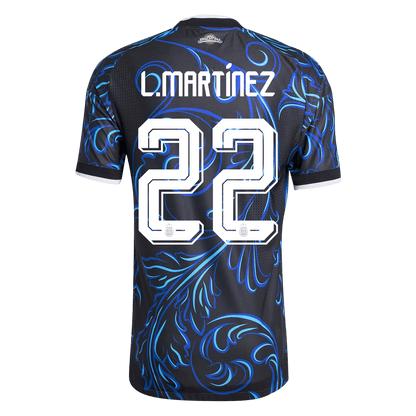 Pánske Futbalový Dres Argentína Vonkajší MS 2026 Hráčska Verzia - L. MARTÍNEZ #22