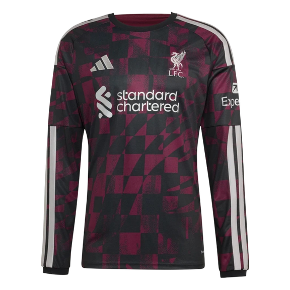Liverpool pánsky Tretí futbalový dres s dlhými rukávmi 2026/27