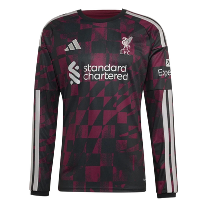 Liverpool pánsky Tretí futbalový dres s dlhými rukávmi 2026/27