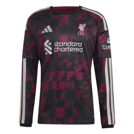 Liverpool pánsky Tretí futbalový dres s dlhými rukávmi 2026/27