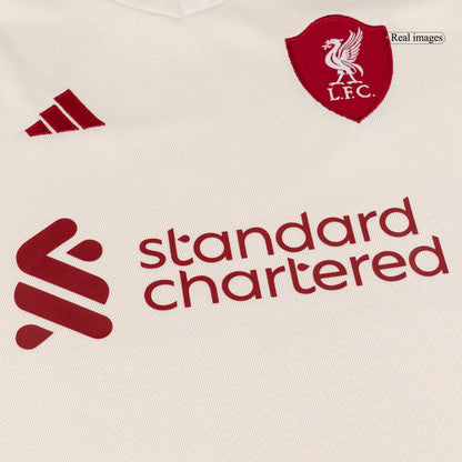 Liverpool detský vonkajší futbalový komplet 2025/26