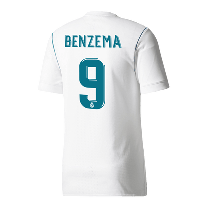 Real Madrid pánsky domáci retro futbalový dres 2017/18 - BENZEMA #9