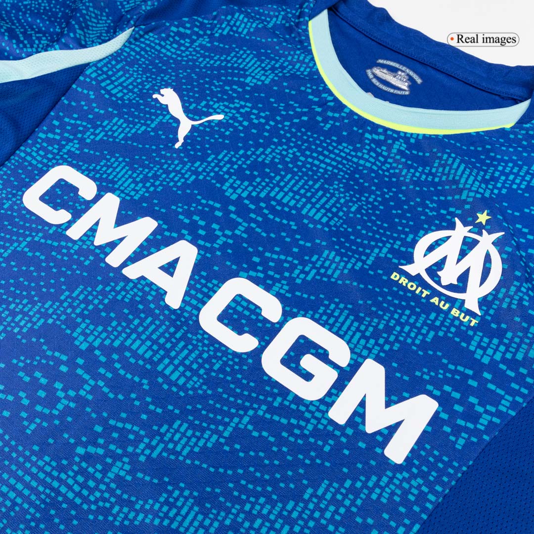 Marseille pánsky tretí futbalový dres 2025/26 [hráčska verzia]